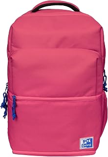 Oxford B-Out Unisex-Schulrucksack, 30 l, 42 cm, gepolsterte Laptoptasche, Isolierfach, recyceltes Polyester, Wassermelone, Rosa, 42x30x15cm, Casual