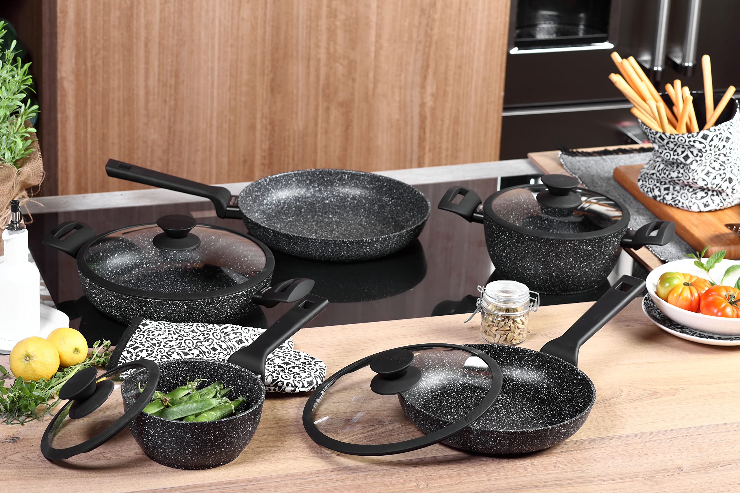 Tognana Authentika Padella Antiaderente 30 Cm | Made In Italy 5 Strati | Adatta A Induzione