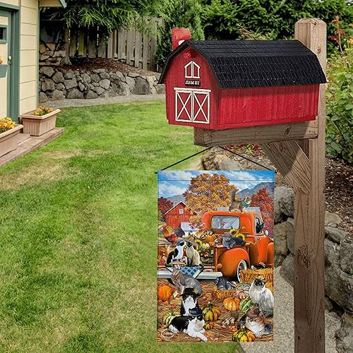 Miniatura 6 de Primavera Verano Lindo Pug Shiba Inu Border Collie Rottweiler Golden Retriever Dog Flowers Florals Garden Flag 12.5 x 18 pulgadas, banderas