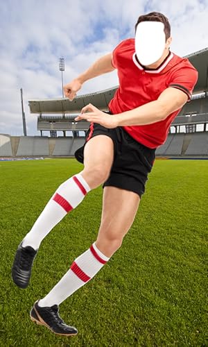 Montagem de fotos de futebol
