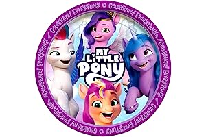 Treasures Gifted My Little Pony Paper Plates: The Perfect Party Plates for Little Pony Fans!