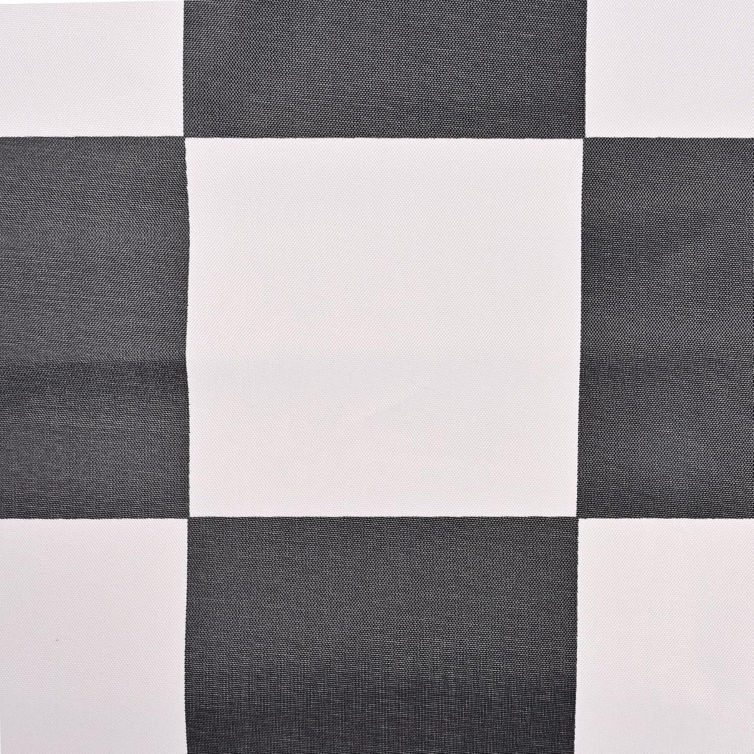 Beistle Checkered Racing Flag Fabric Race Flag with Wooden Stick 12 Pack image 2