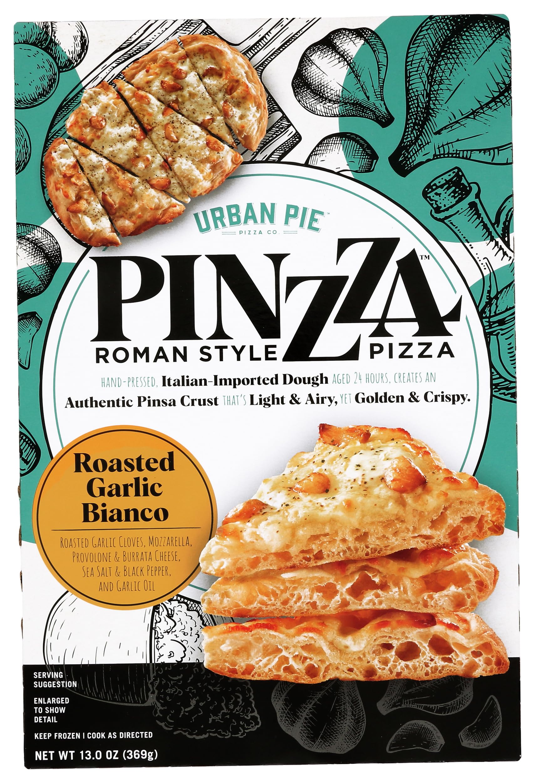 Roasted Garlic Bianco Pizza
