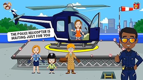 My Town : Police Station. Policeman Game for Kids