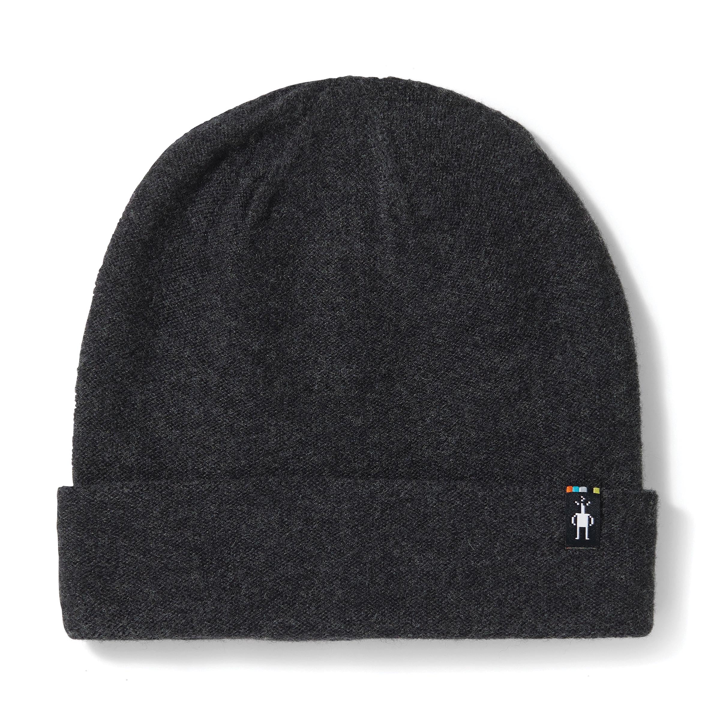 Smartwool Unisex Charcoal Boiled Wool Beanie, One Size