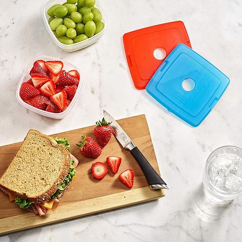 Miniatura 11 de Fit & Fresh Cool Coolers, paquetes de hielo delgados para la bolsa del almuerzo, Multicolor