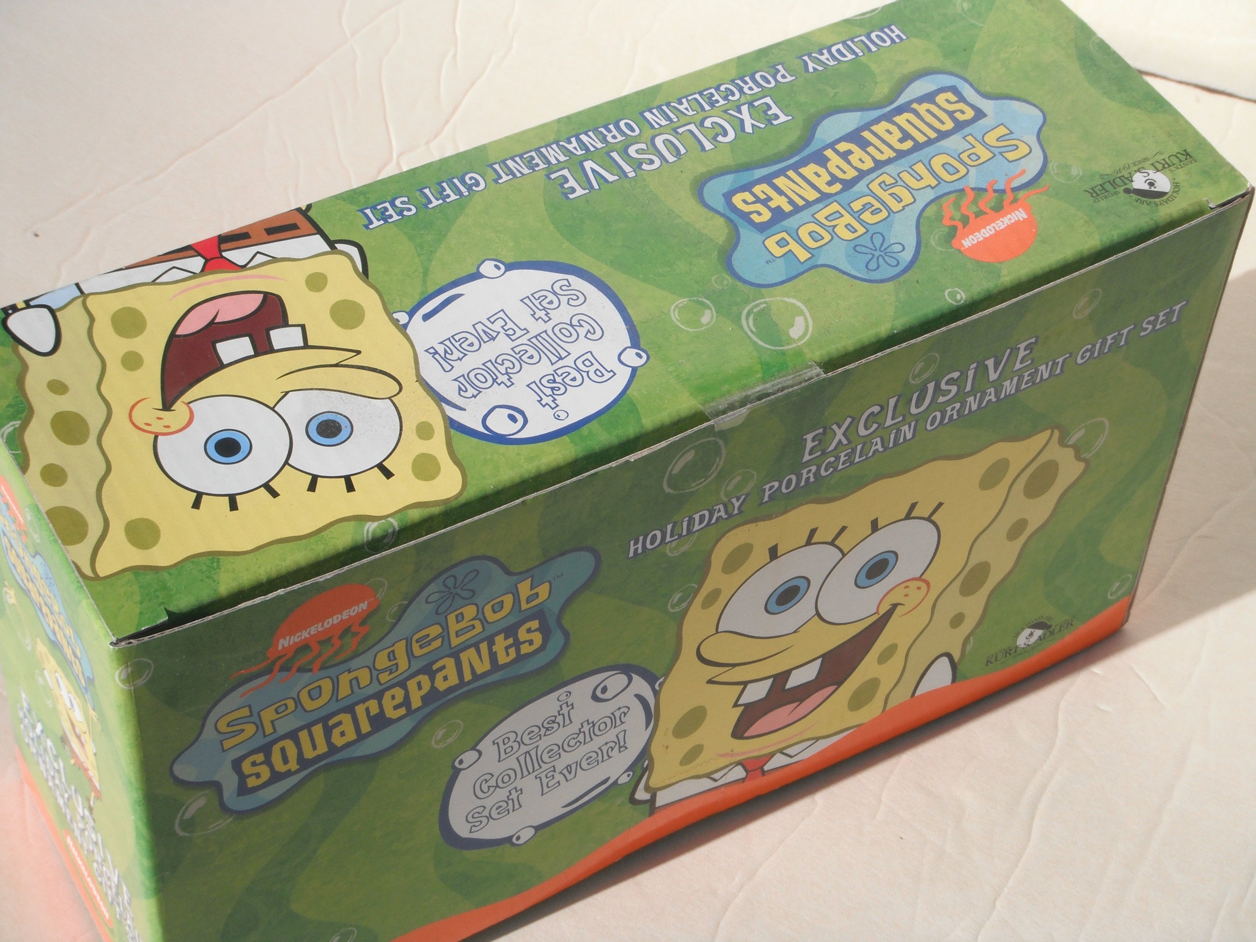 Spongebob Squarepants Spongebob Exclusive Holiday Porcelain Ornament Gift  Set Spongebob | Desertcart Gambia