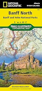 Banff North Map [Banff and Yoho National Parks] (National Geographic Trails Illustrated Map, 901)