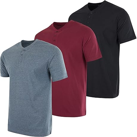 Stay Cool & Comfy with 3 Pack: Men's Cotton Short & Long...