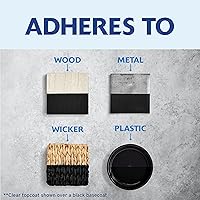 Vista 5 de Rust-Oleum 334029-6PK Painter's Touch 2X Ultra Cover Pintura en Aerosol, 12 oz, Transparente Brillante, Paquete de 6