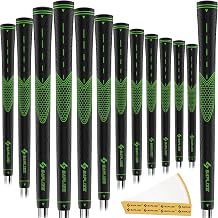 SAPLIZE G30 Classic Golf Grips Set, Popular Picks with Great Value, High-Performance Anti-Slip Rubber Golf Club Grips for Men and Women, Standard, Midsize, Jumbo or Undersize, DIY-Ready with Tapes or Full Regripping Kit