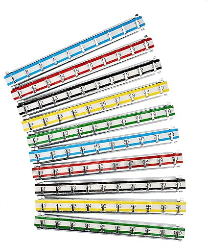 Miniatura 8 de AdirOffice Armario de almacenamiento de llaves con combinación y cerradura de llave, caja de llaves de acero montada en la pared con código, caja