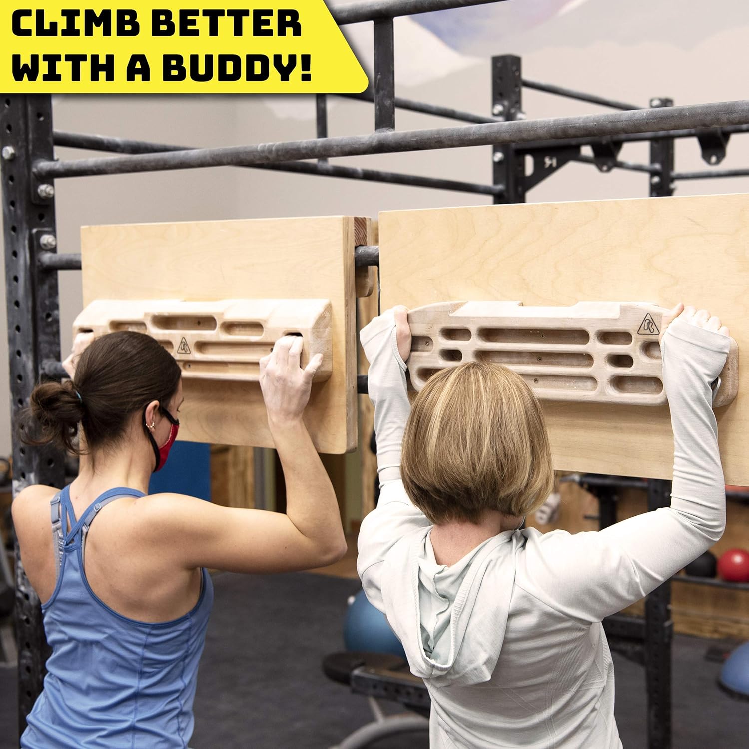 Danger Buddies USA-Made Wood Hangboards - The Ultimate Wooden Rock Climbing Hangboards/Fingerboards