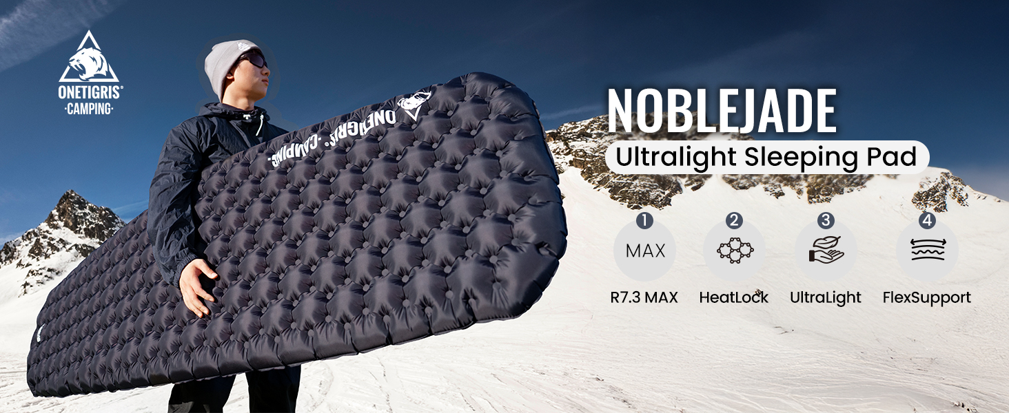 Amazon.com : ONETIGRIS Noblejade Insulated Sleeping Pad with R7.3