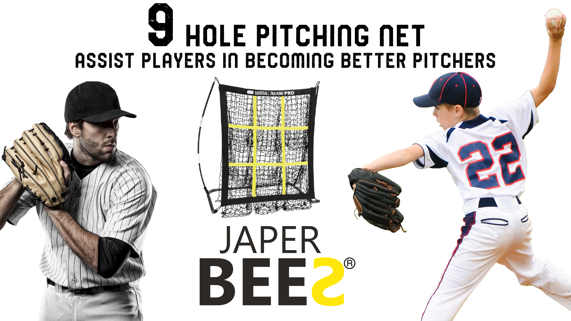 Amazon.com: JAPER BEES Pitching Net Pitching Target with Strike