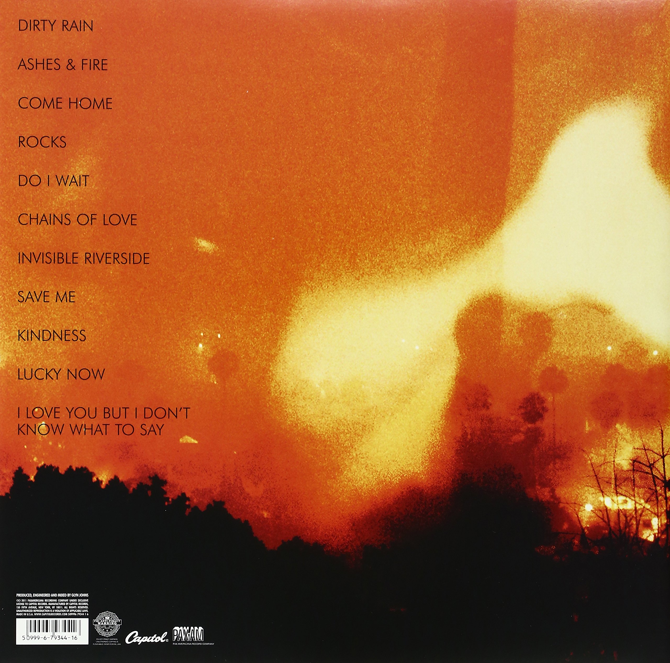 Ashes & Fire (Lp)