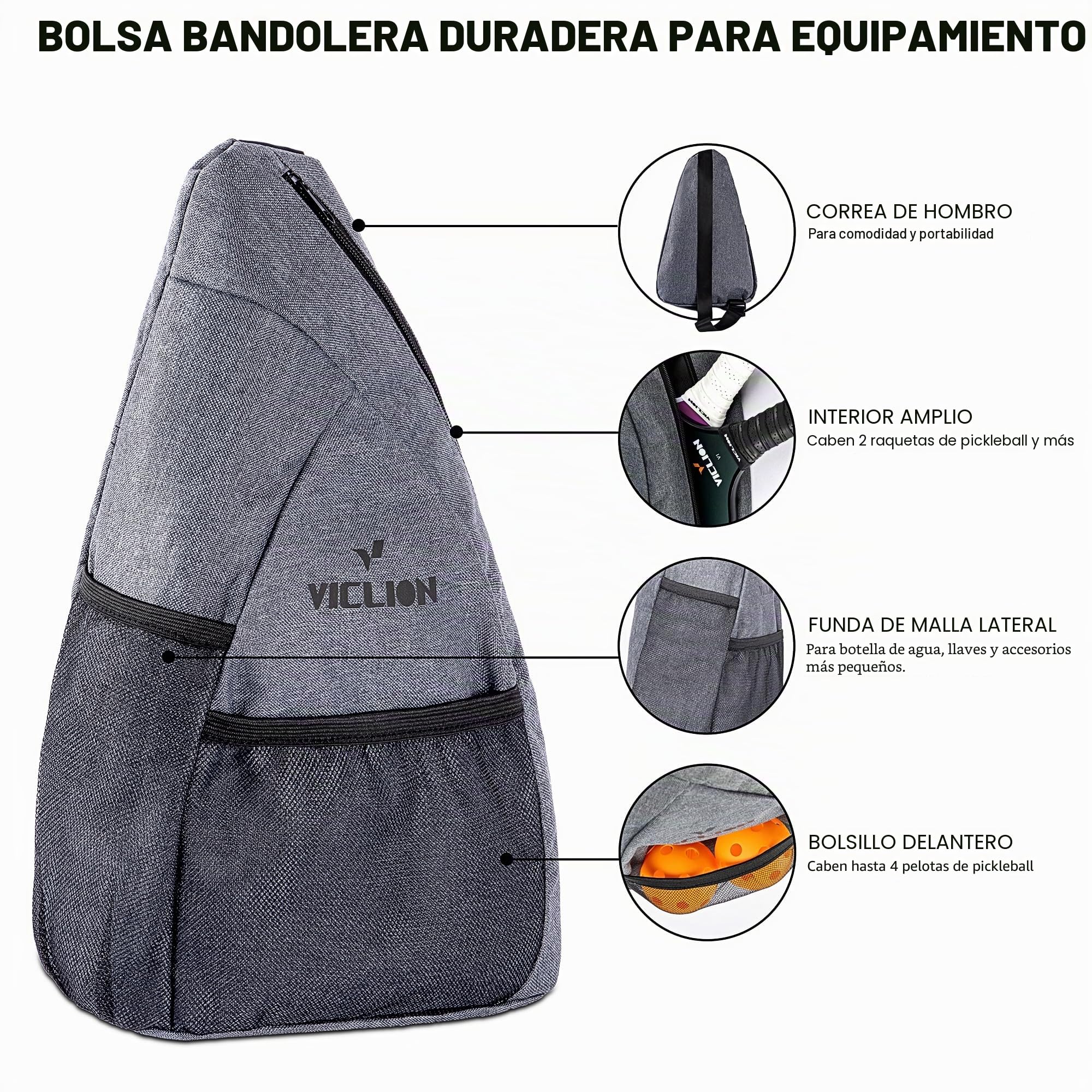 Pickleball Paddles, Juego de 2 Palas de Pickleball de Fibra de Carbono aprobadas por la USAPA, Incluye 4 Pelotas y 1 Bolsa, Raquetas Ligeras para Principiantes