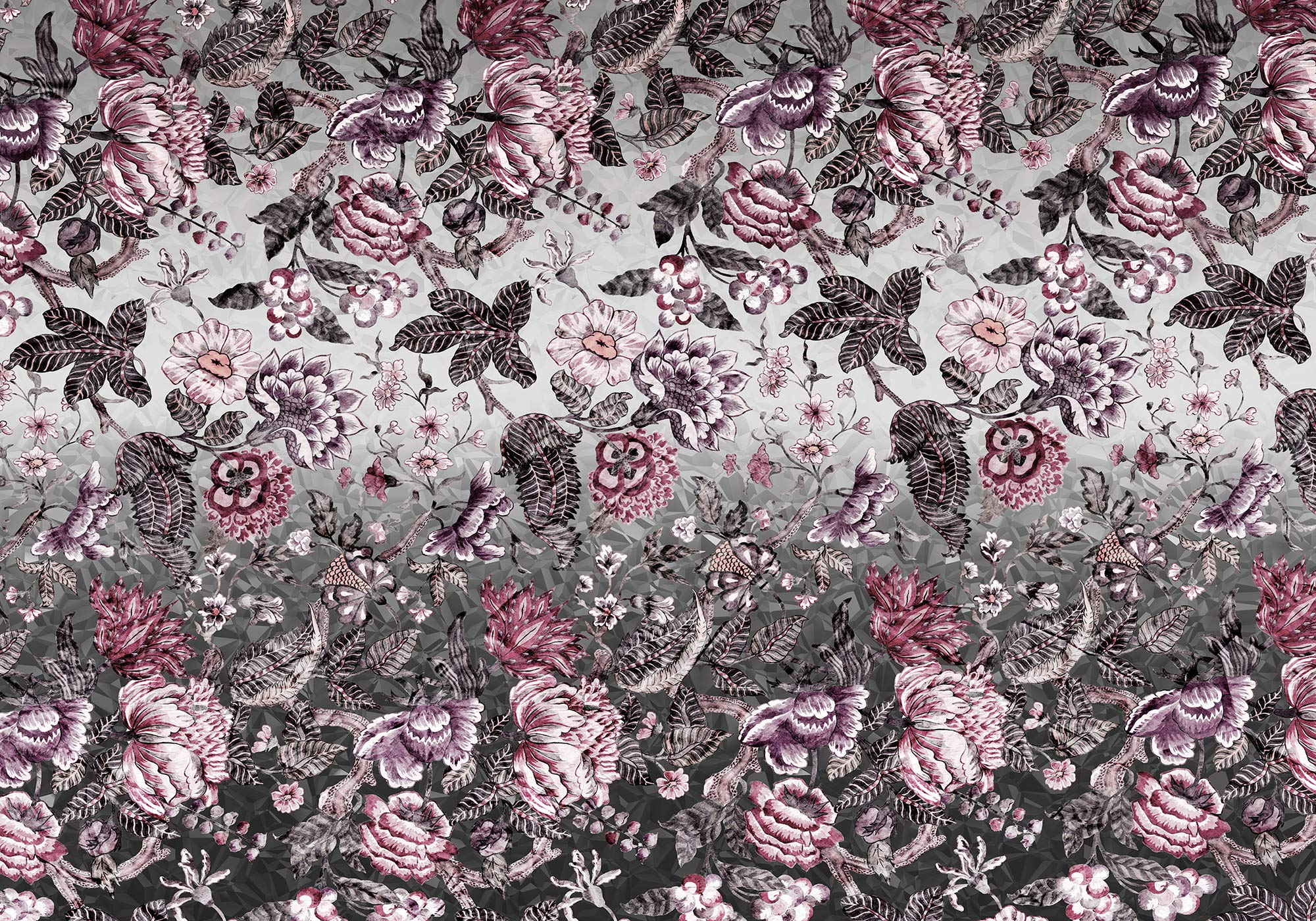 Komar Vlies Fototapete SECRET | Tapete, XXL, Dekoration, Jugendstil, Schlafzimmer, Wohnzimmer, Büro, Flur | Größe 400 x 280 cm (Breite x Höhe) | HX8-059