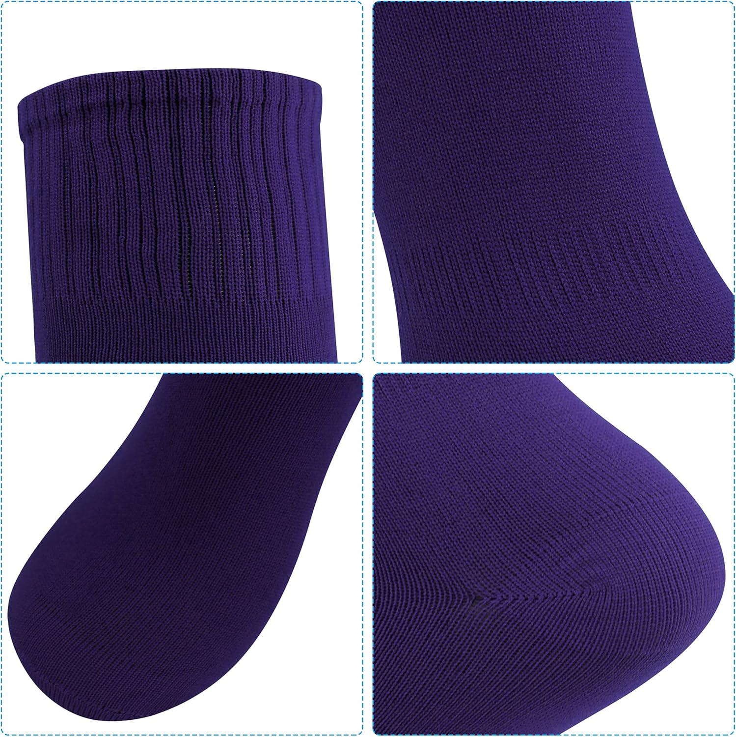 Men Women Knee High Soccer Softball Football Baseball Long Tube Breathable Support Outdoor Sports Socks - Image 5