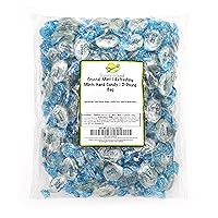 Vista 7 de Crystal Mint, caramelo duro de mentas refrescantes, sabor natural, bolsa de 2 libras (alrededor de 200 piezas)