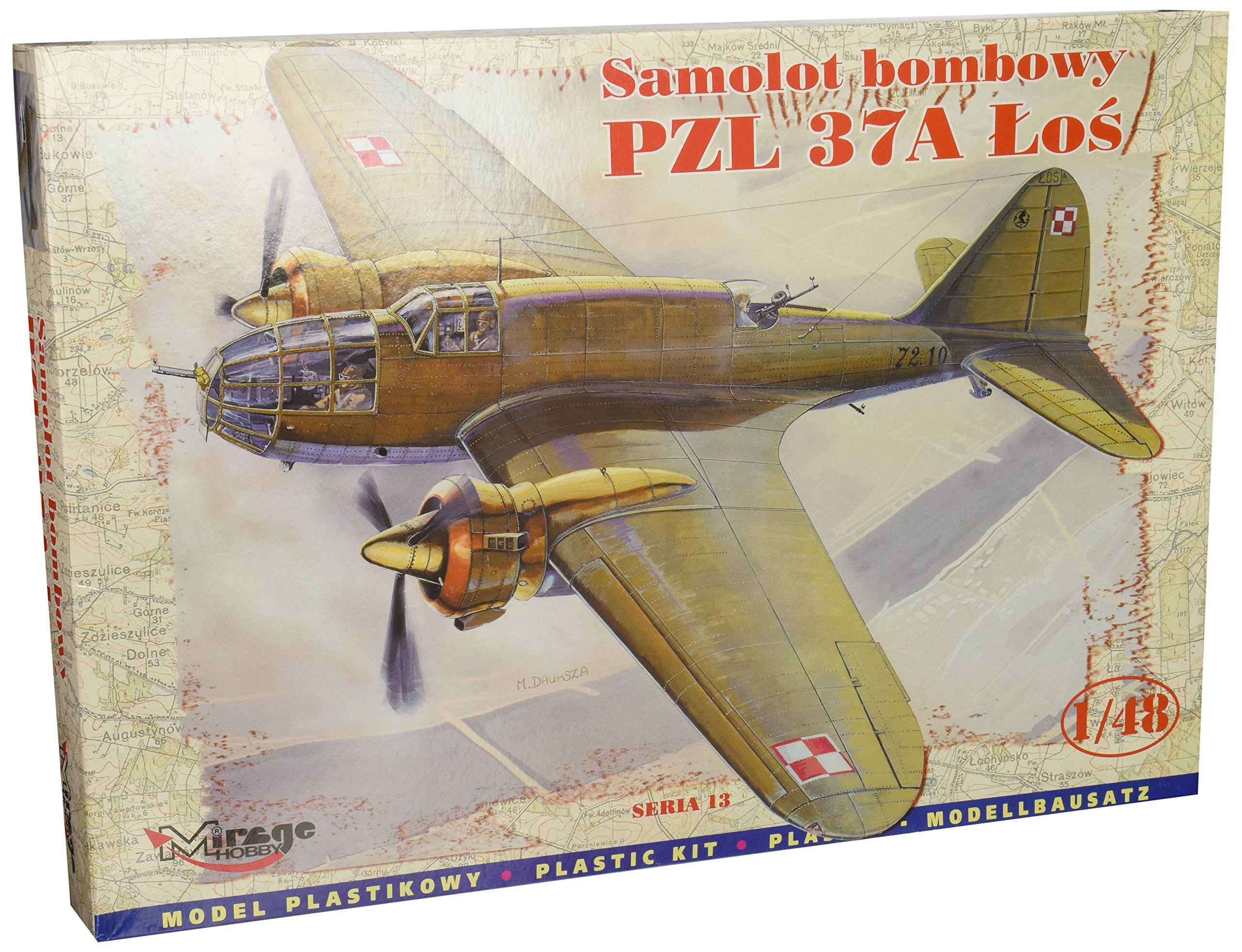 PZL 37A Los Bomber 1/48 résolvez le manque de pièces rares avec ce modèle réduit précis