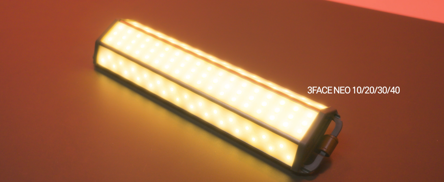 CLAYMORE 3FACE NEO 40 Area Light – 9,500 Lumen Turbo Mode, 3 LED