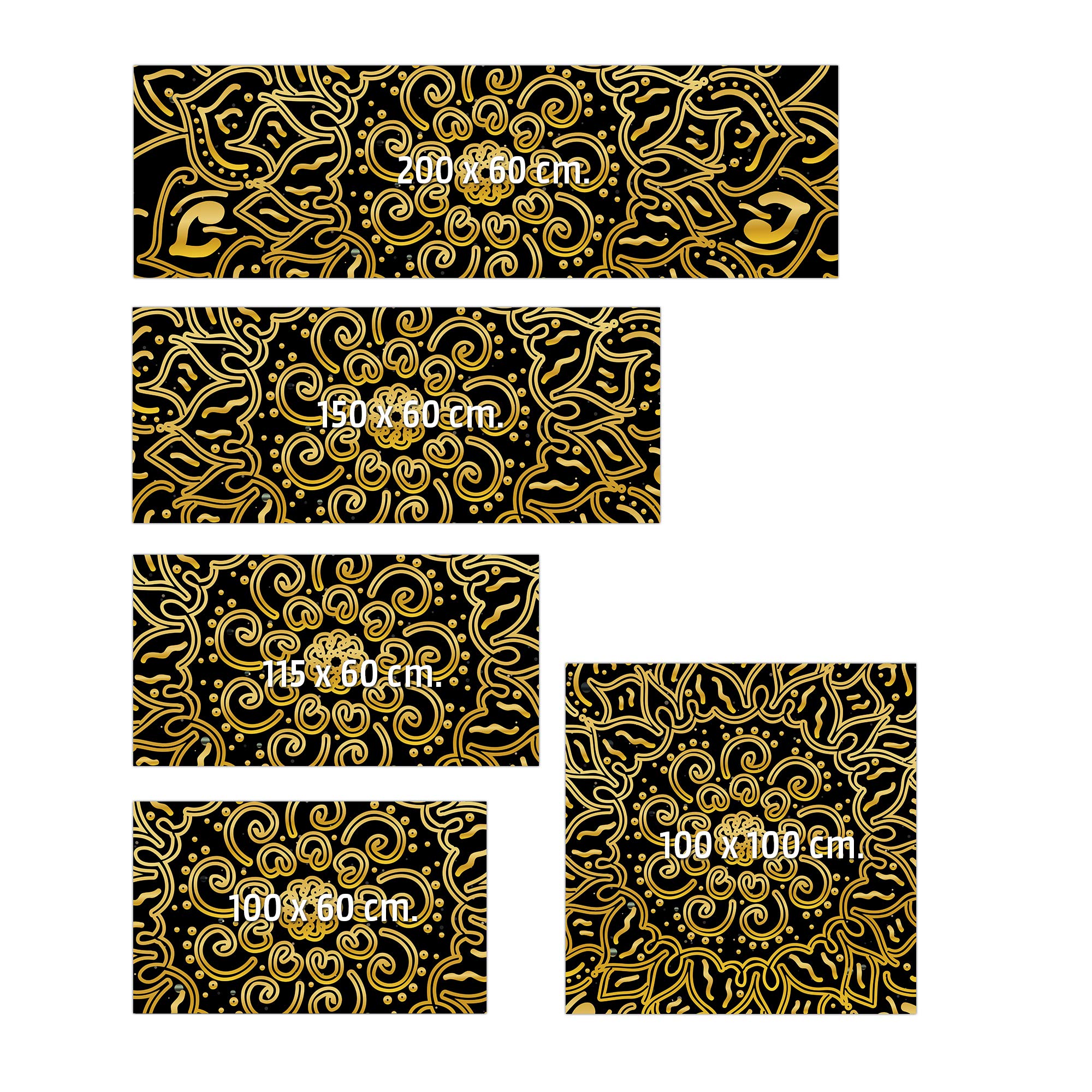 Aprint Decor Cabecero Cama PVC Decorativo Económico Diseño Geométrico