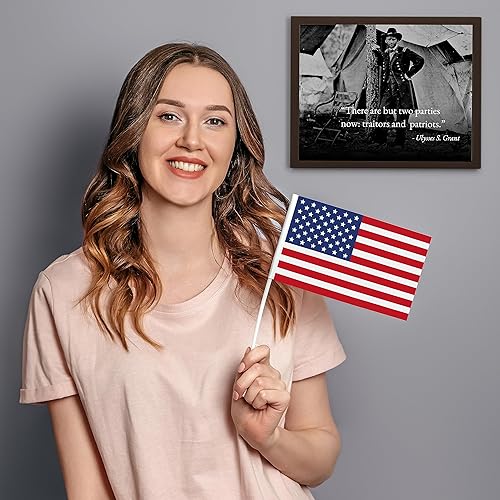 Miniatura 4 de There Are Two Parties - Ulysses Grant Inspirational Patriotic Wall Decor Poster, This Motivational Wall Art Is Ideal For Home Decor, Bedroom Decor,