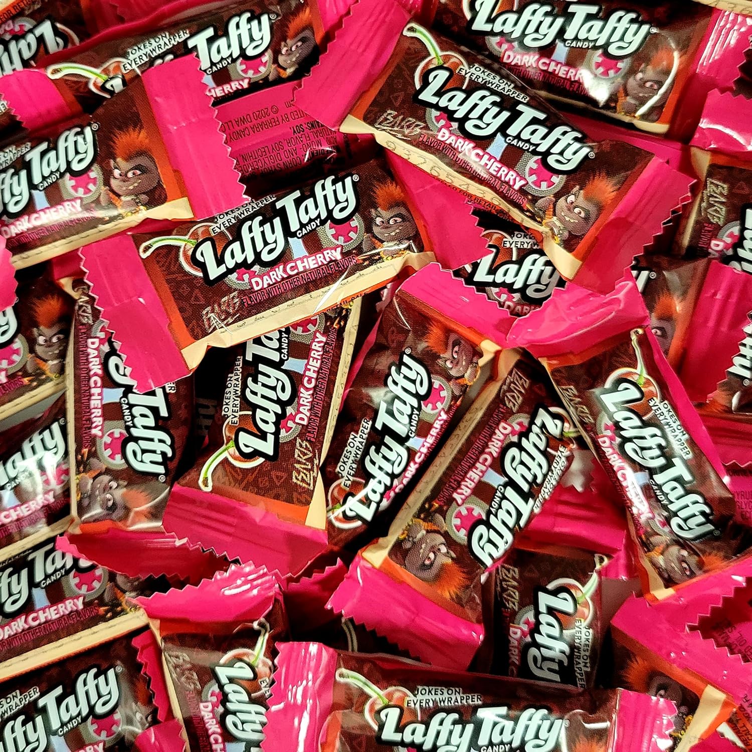 Laffy Taffy Dark Cherry Fun Size Candy Jokes on Every