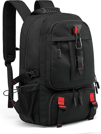 Amazon.com: Mochila de viaje para hombre de 18.3 pulgadas con funda para  portátil y compartimento para zapatos, mochilas para computadora con puerto  de carga USB, mochila duradera para senderismo, trabajo, negocios, para