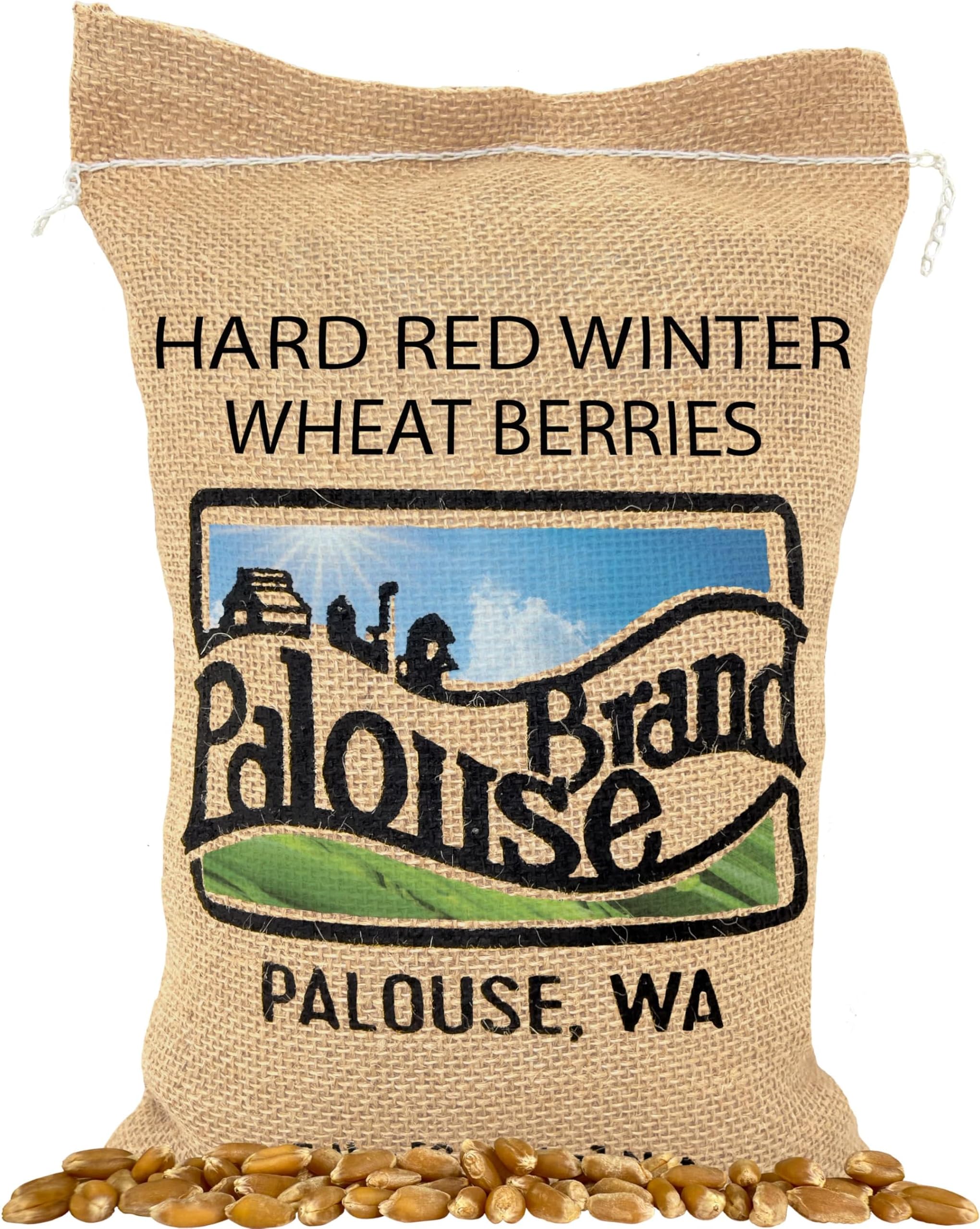 Non-GMO Project Verified Hard Red Winter Wheat Berries | 100% Non-Irradiated | Certified Kosher Parve | USA Grown | Field Traced (We Tell which You Field we Grew it in)