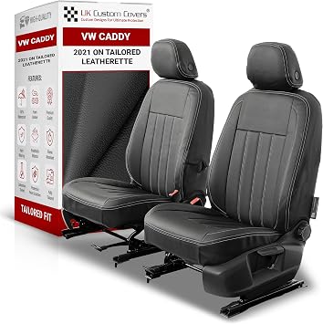 To Fit VW Caddy Seat Covers 2021 On Front Set