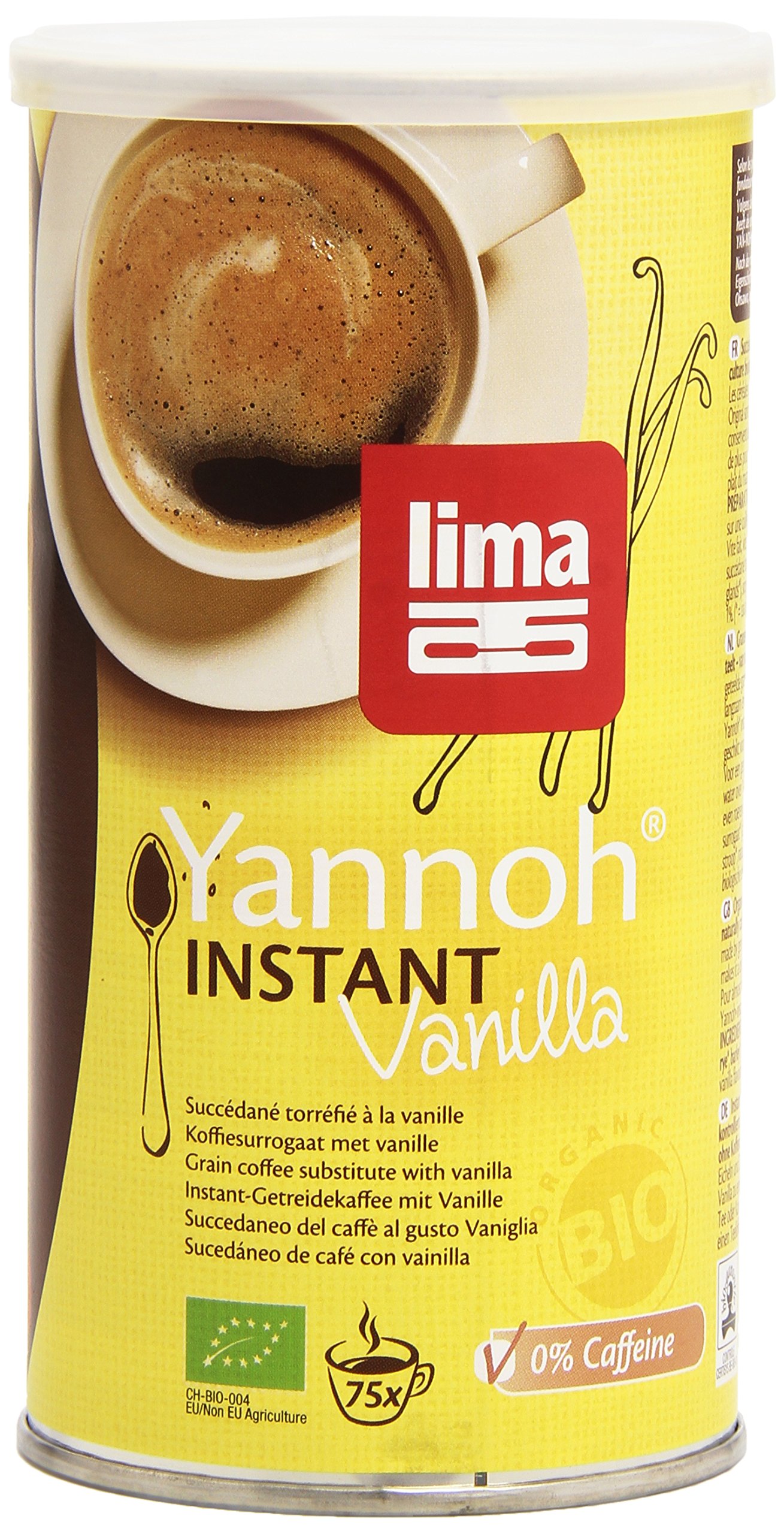 Lima Bio Yannoh Vanille Instant 150 g - Lot de 2