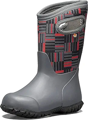 BOGS Unisex-Child Waterproof Insulated Winter Rain Boot
