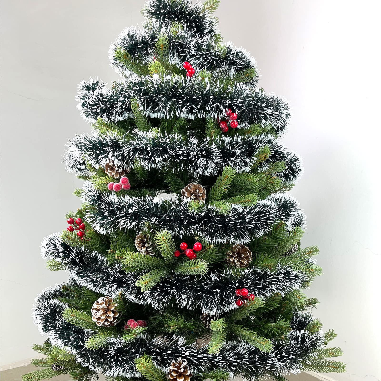 Ghirlanda Natalizia,10M Tinsel Ghirlanda Natalizia Per Porta