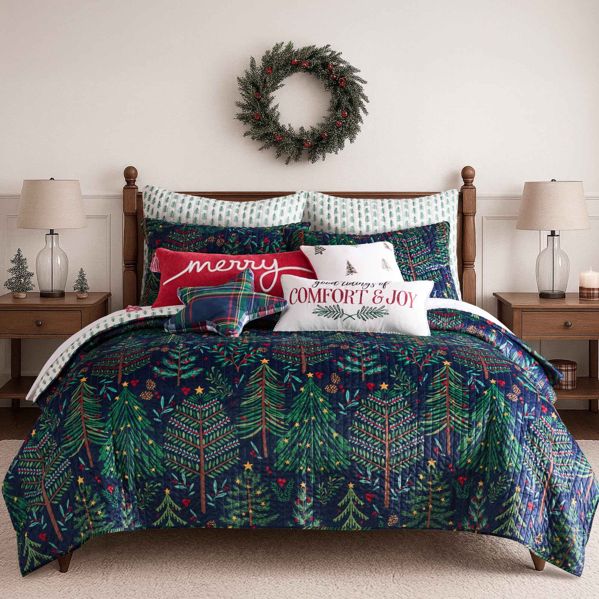 Amazon.com: Levtex Home - Woodsy Wonder Euro Sham Set - 2 Euro