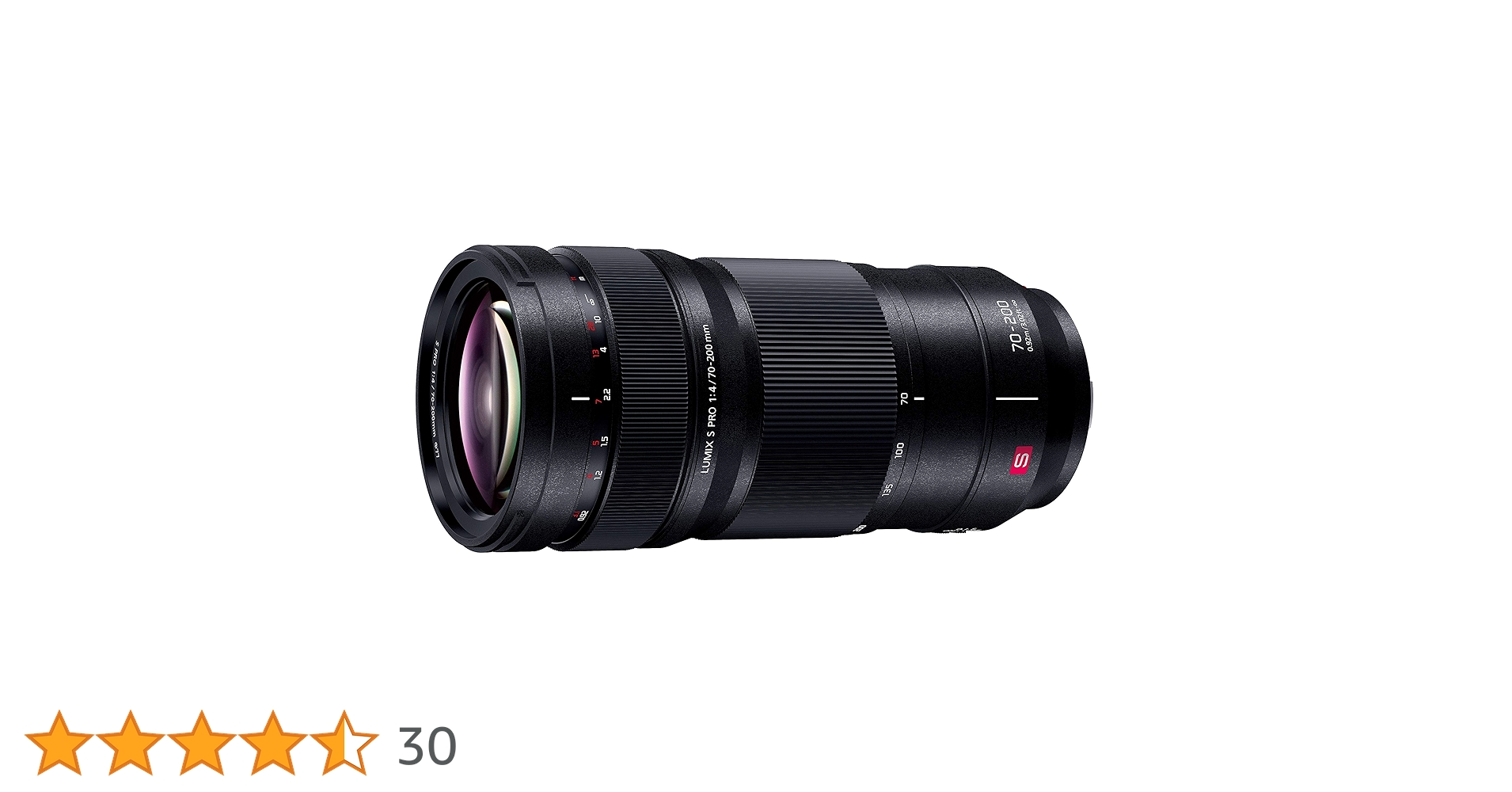 Amazon.co.jp: Panasonic S-R70200 LUMIX S PRO 70-200mm F4