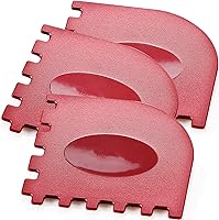 Vista 7 de Azureblue Raspador de sartenes Raspador de platos Raspador de alimentos Herramienta de raspado de plástico Raspador de ollas Raspador de cocina