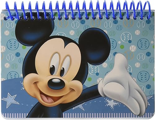 Libro de autógrafo de Mickey, azul claro, de Disney
