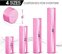 Vista 6 de Yes4All High-Density EPP Round Back Roller Foam, Exercise Foam Roller for Yoga, Pilates & Stretching - 12, 18, 24, 36 inch
