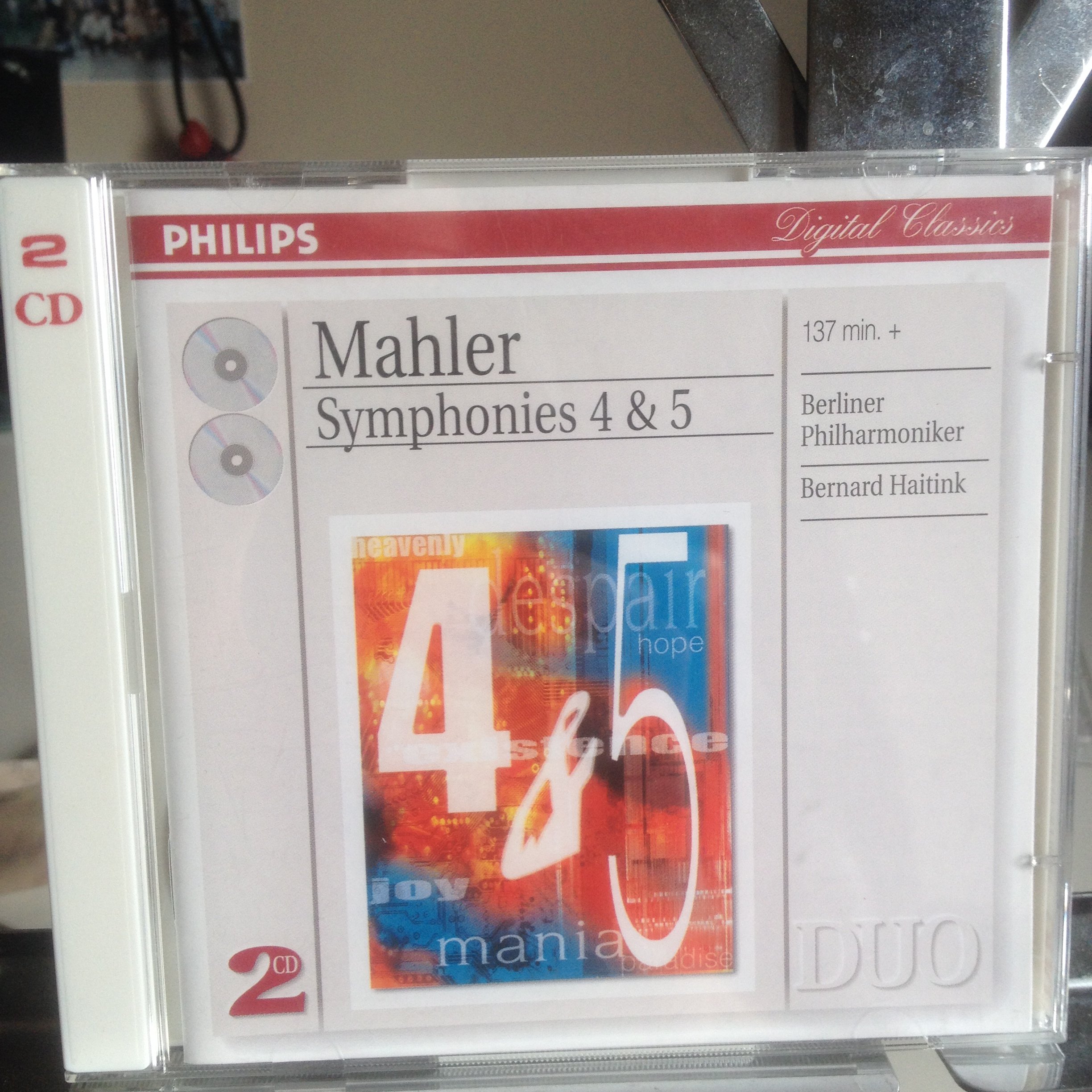 Mahler: Symphonies Nos. 4 & 5 [Audio CD]