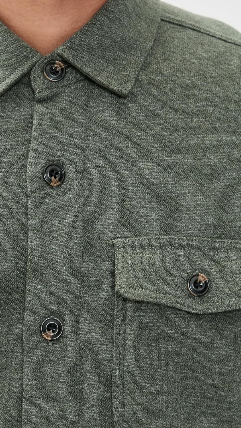 Faherty Men's Inlet Knit CPO Shirt