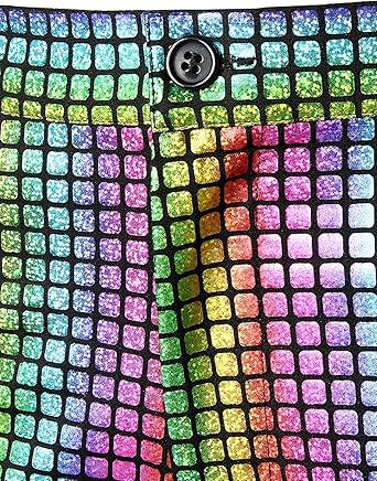 thumbnail: LucMatton Heren Metallic Glanzende Jogger - Disco & Feestbroek - Elastische Comfortabele Stof
