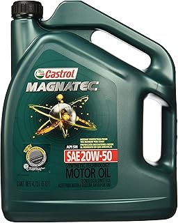 Castrol Magnatec Semi Sintetico 20W-50 Aceite para Motor 159DC2 4.73 L