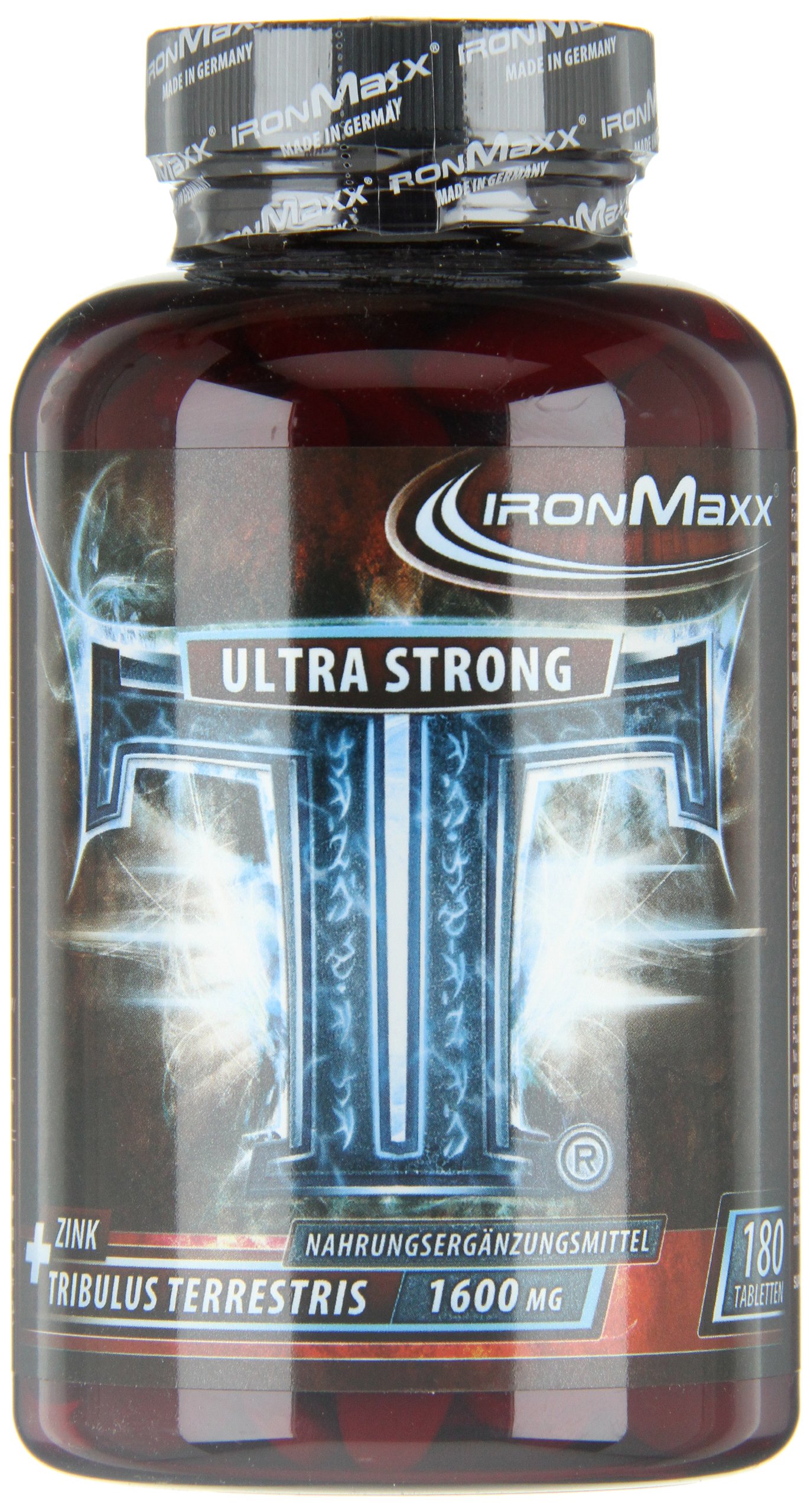 IronMaxx TT Ultra Strong Tribulus Terrestris - 180 capsule|1600mg di estratto di Tribulus Terrestris per capsula |alto dosaggio con zinco