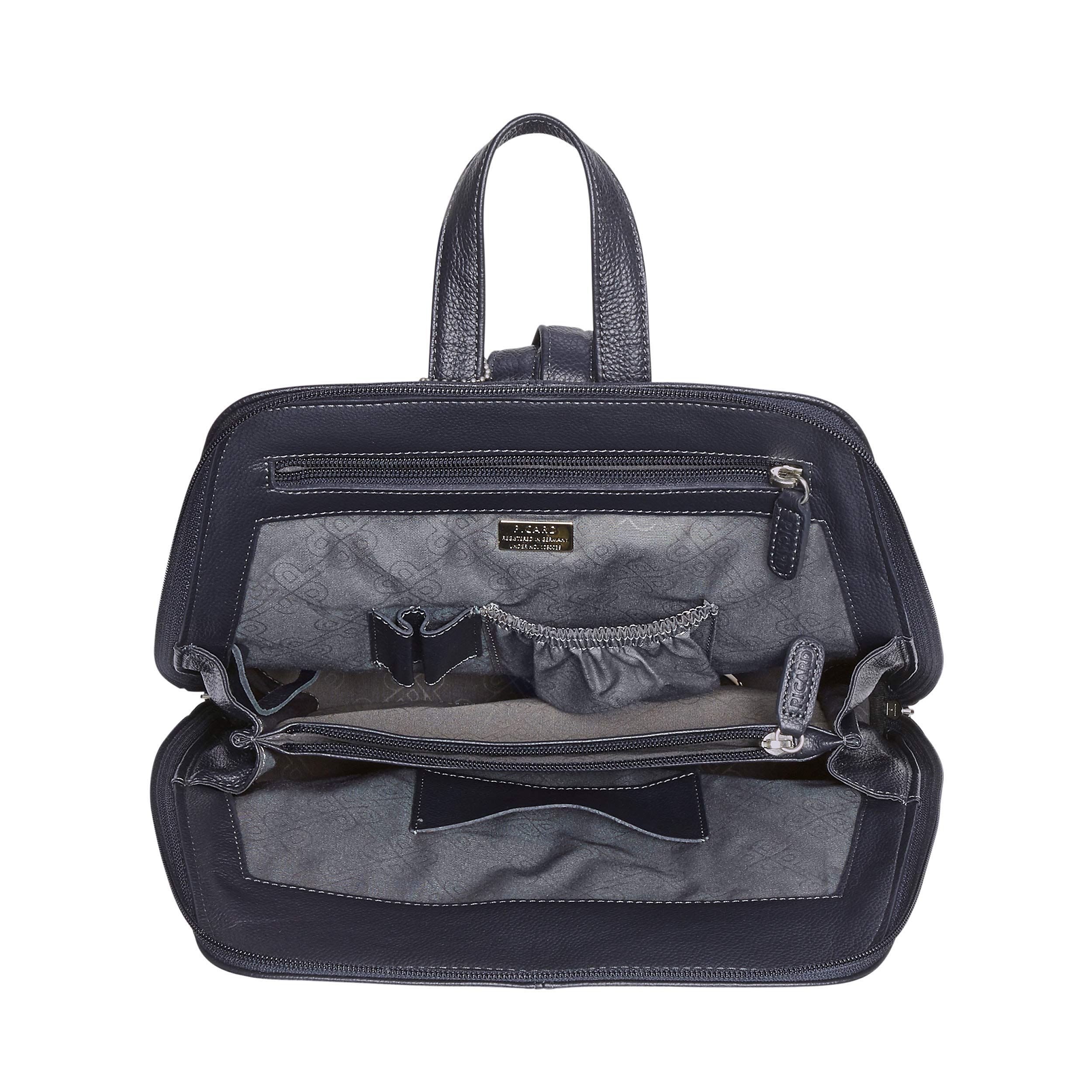 Picard Luis, Zaino Donna, Nero, 32x29x13cm