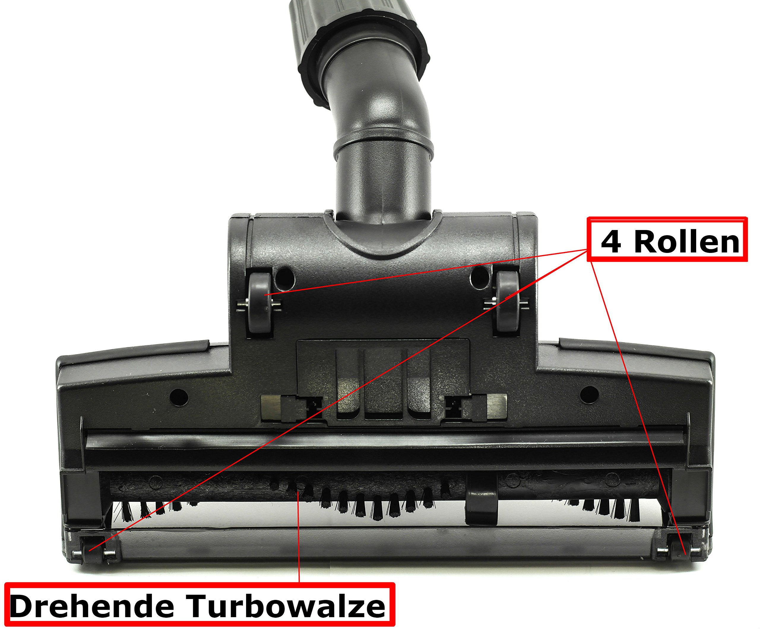 Spazzola Parquet Per Aspirapolvere HANSEATIC 410 771, 410771, Dual Power - Foto 7