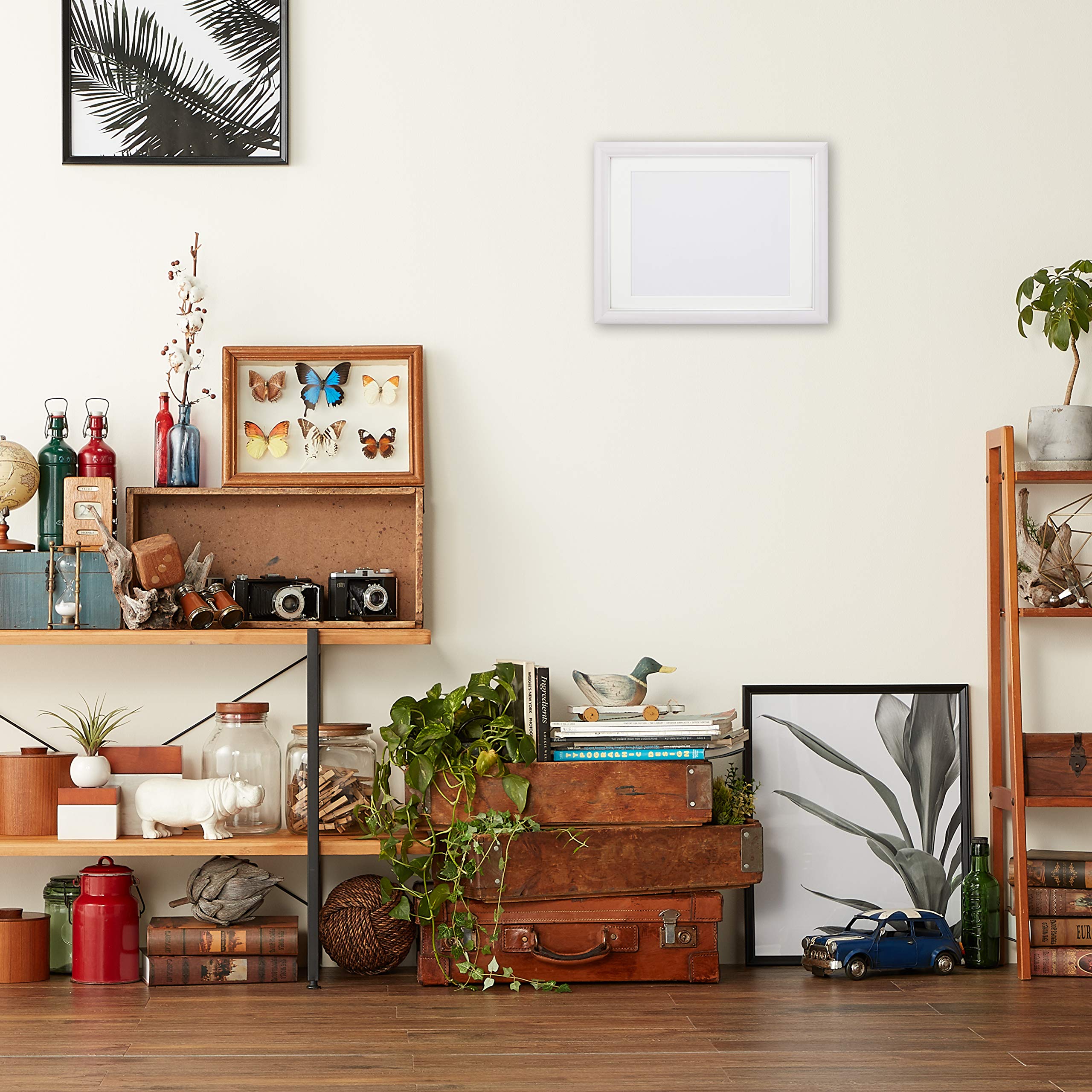 Amazon.co.jp: FUJICOLOR パール肖像額縁 八〇 ホワイト 506291