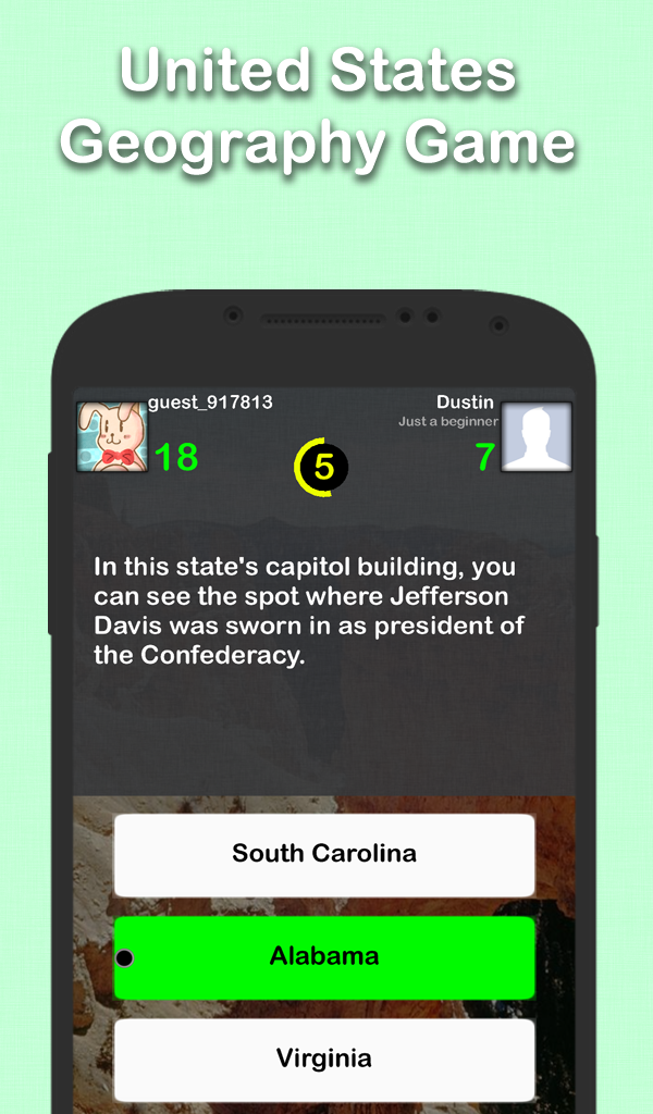 United States Geography Game App on Amazon Appstore