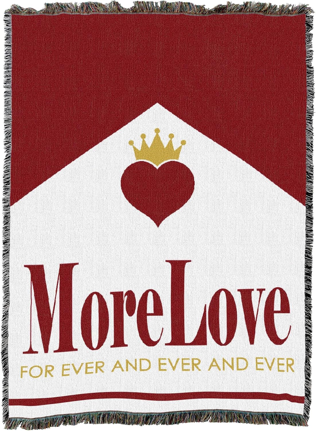 Pure Country Weavers The Ghost Lovers - Gift Tapestry Throw Blanket Woven from Cotton - Made in The USA (72x54)